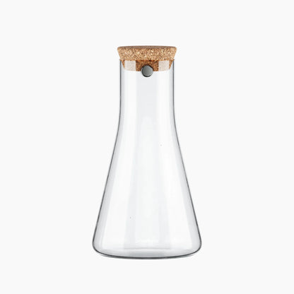 SONNENGLAS® Lichtkaraffe MINI / 750ml (Korkdeckel/Solarmodul)