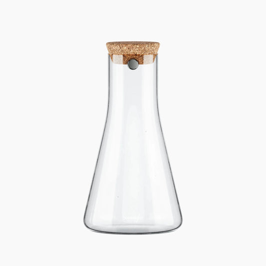 SONNENGLAS® Lichtkaraffe MINI / 750ml (Korkdeckel/Solarmodul)