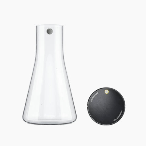 Image of SONNENGLAS® Lichtkaraffe (750ml) / Korkdeckel (+ mit Solarmodul)