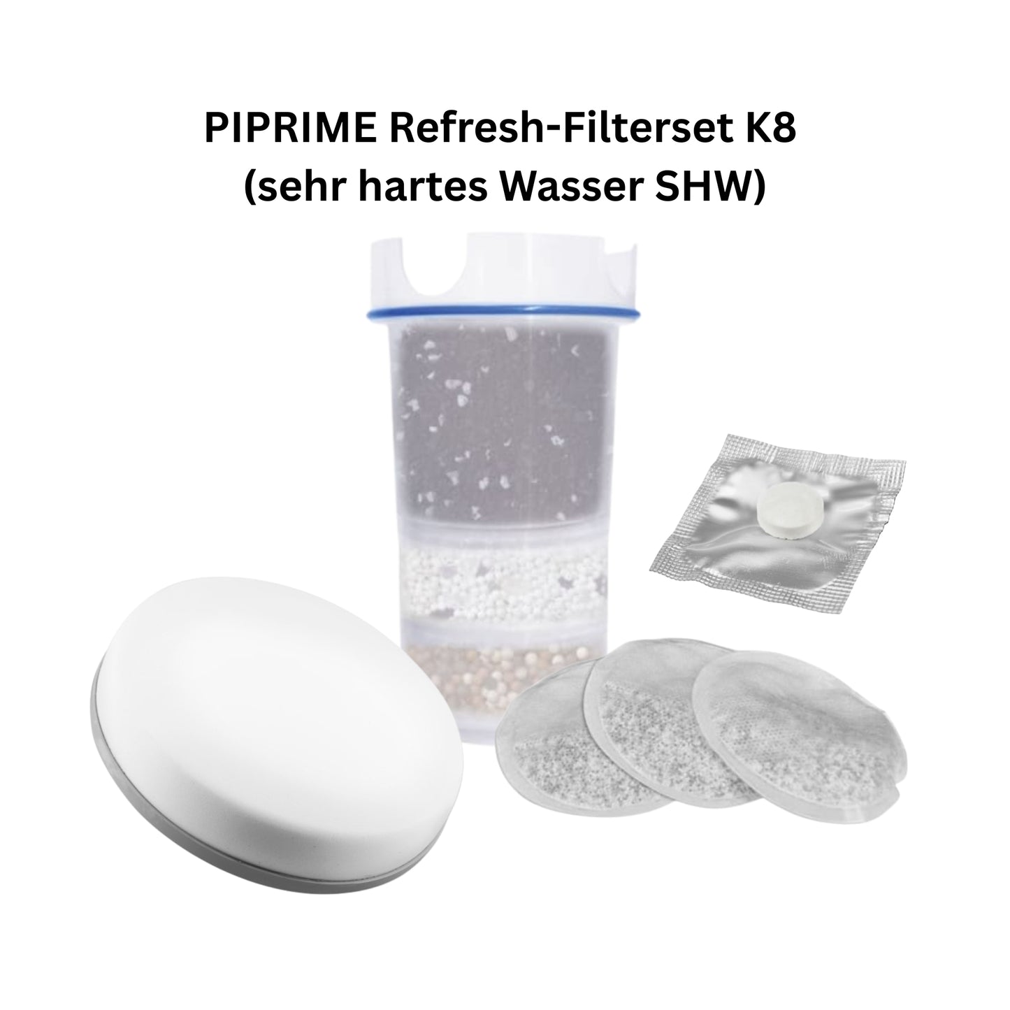 MAUNAWAI PI®PRIME K8 Refresh (mittelhart-hartes Wasser)