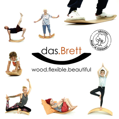 TICTOYS - das.BRETT Balance Boards (geölt/lackiert)