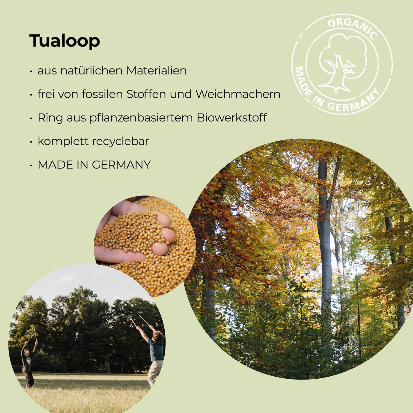 TICTOYS - TUALOOP Ersatzteil RING (Rot)