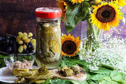 KEFIRKO DIY Glas Veggie (1.4L/9dl) / ROT
