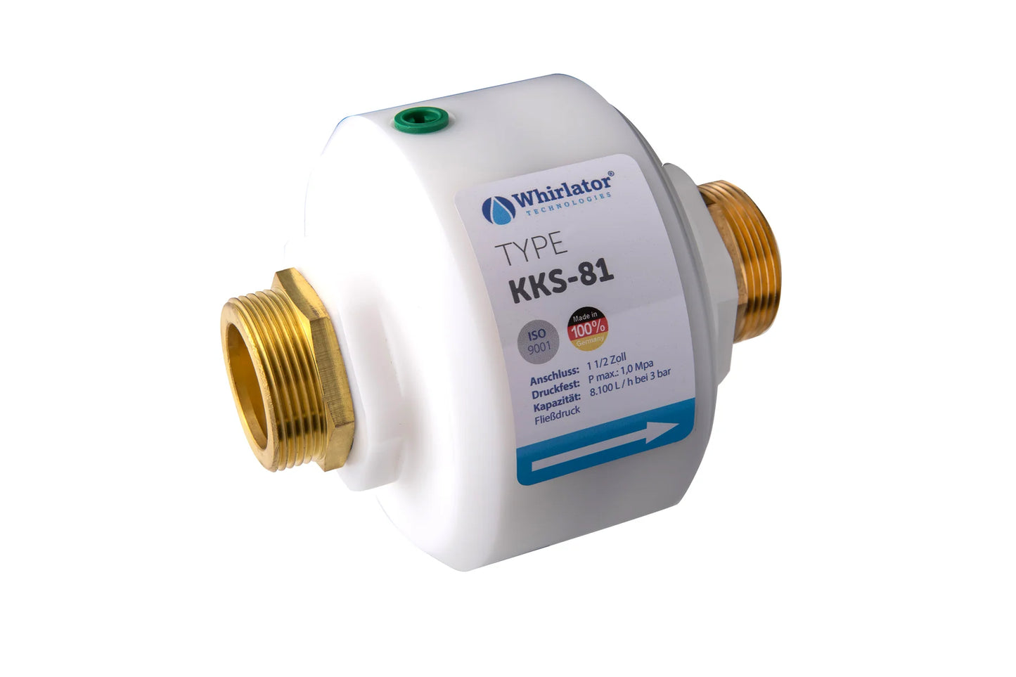 WHIRLATOR® KKS-81 Zentralwasser-Hauswirbler (MFH)