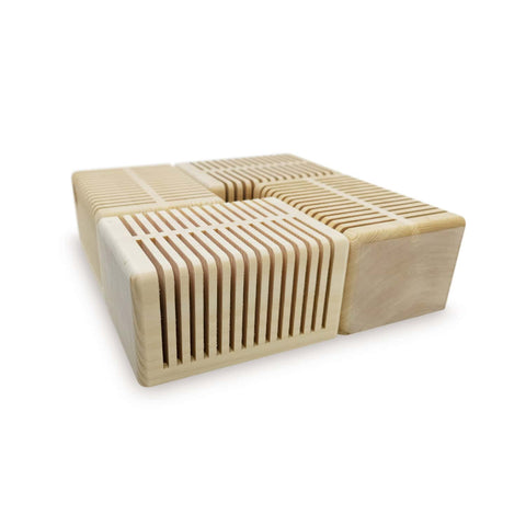 Image of ZIRBENLÜFTER® Ersatz-Lamellenblöcke 4er (CUBE)