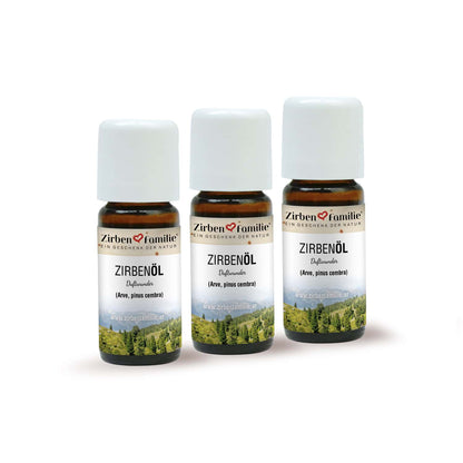 ZIRBENFAMILIE ätherisches Öl (3x10ml) / Zirbe (Arve)