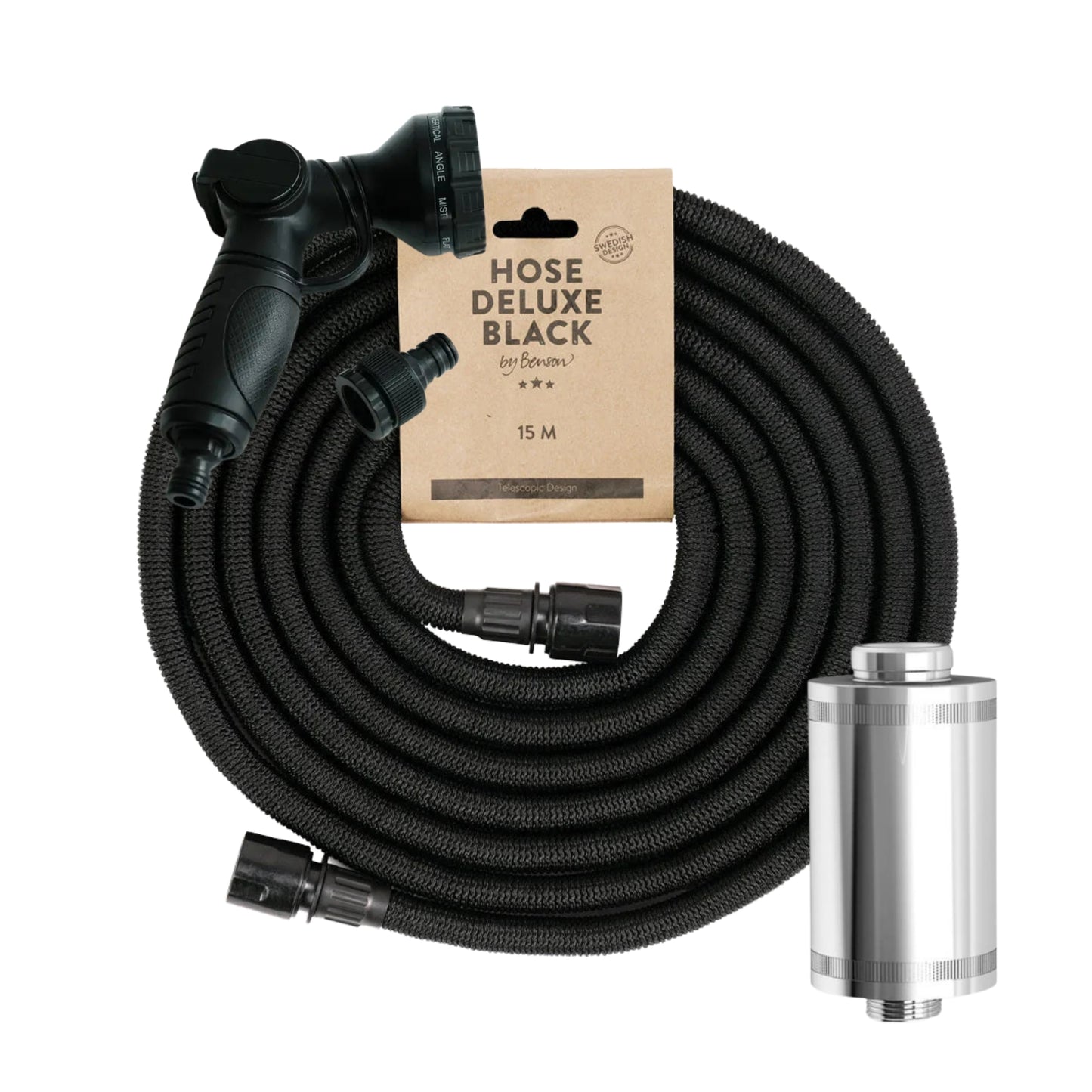 byBenson®  PI Garten-Wasserfilterset 3-teilig (Diverse Grössen/Farben)