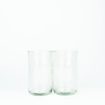 CARRY Upcycling Glasses / 2er Set (3dl/4dl)
