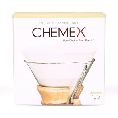 CHEMEX Kaffee-Filterpapier (rund/viereckig) / 100Stk.