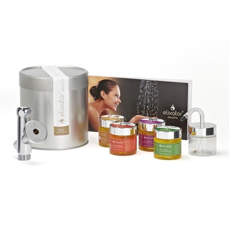 WOLF Aqua-Manufaktur® ELIXATOR DOUCHE Set (inkl. Bio-Oele)