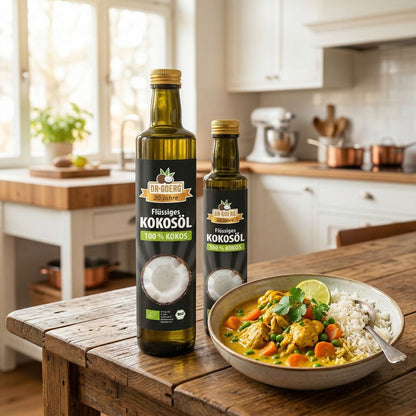 DR.GOERG Premium Bio Kokosöl flüssig (250ml/500ml)