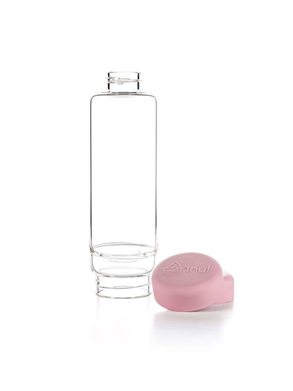 VITA JUWEL inu! Trinkflasche 5dl / BLOSSOM ROSE (Bergkristall/Rosenquarz)