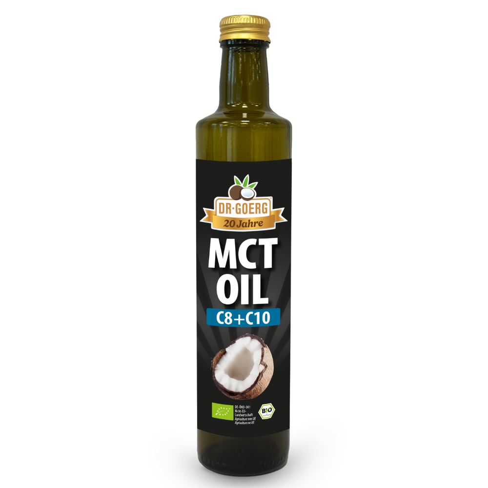 DR.GOERG Premium Bio MCT-Öl C8 C10 (250ml/500ml)