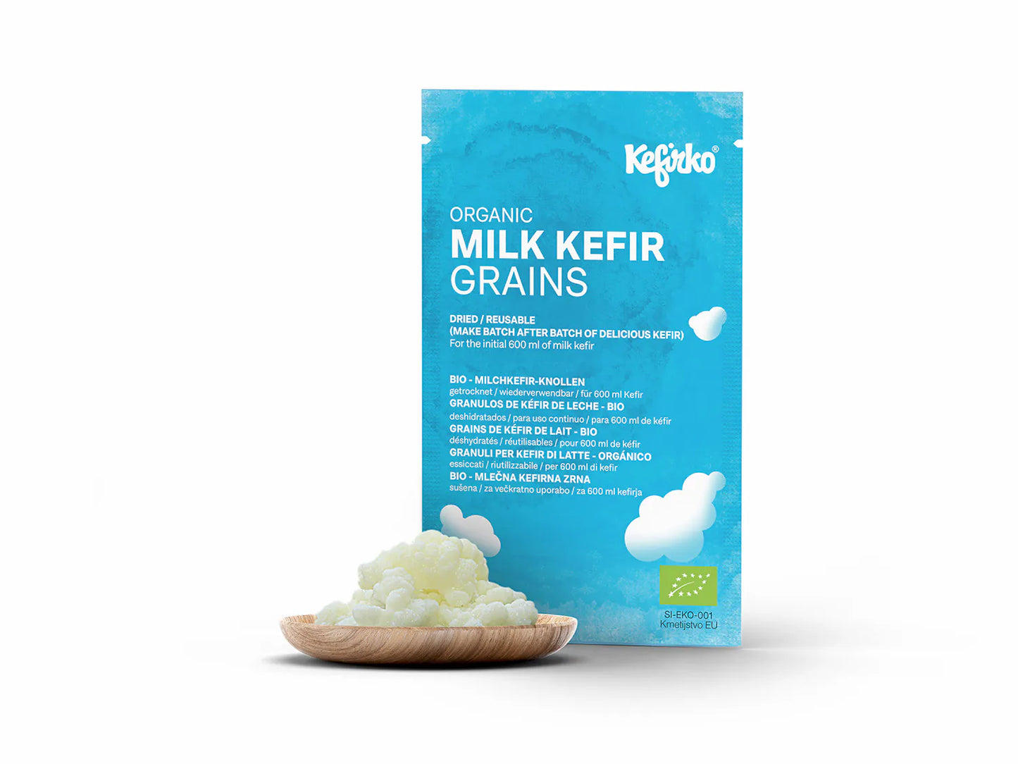 KEFIRKO DIY Milchkefir-Körner (dehydriert)