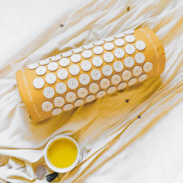 SHAKTI MAT® Akupressur Kissen LIGHT (Sensitive) / GELB