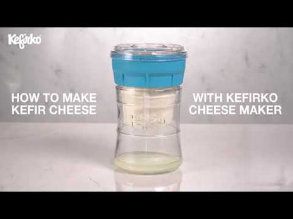 KEFIRKO DIY Cheese Maker + Kefir KIT (2x9dl) inkl. Zutaten