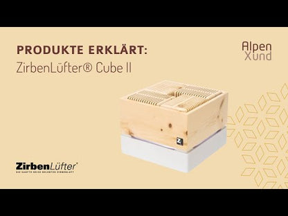 ZIRBENLÜFTER® Natürlicher Luftreiniger CUBE ll mini (20m2)