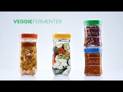 KEFIRKO DIY Glas Veggie (1.4L) / ROT