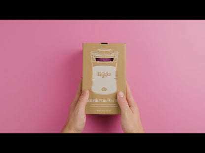 KEFIRKO DIY Milchkefir-Glas (9dl) / PINK
