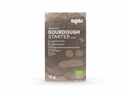 KEFIRKO DIY Getrockneter Bio Sauerteig-Starter (15g)