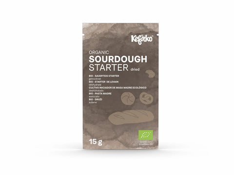 Image of KEFIRKO DIY Getrockneter Bio Sauerteig-Starter (15g)