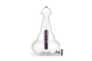 ND Wasserspender BEAUTY 5L (Glas-/Holzdeckel/Ständer)