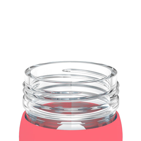 Image of LIFEFACTORY Glass Bottle CLASSIC 350ml / CORAL