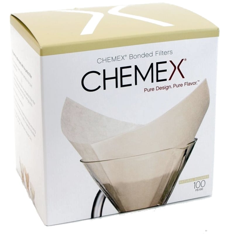 CHEMEX Kaffee-Filterpapier (rund/viereckig) / 100Stk.