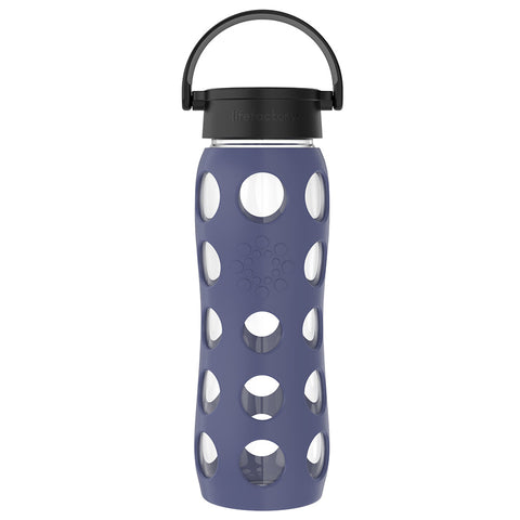 Image of LIFEFACTORY Glass Bottle 650ml / DUSTY VIOLET