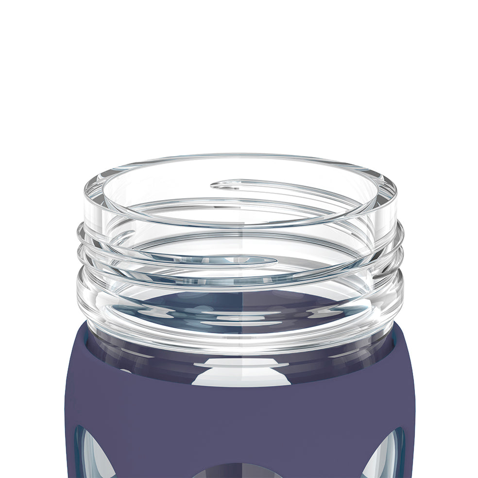 LIFEFACTORY Glass Bottle 650ml / DUSTY PURPLE