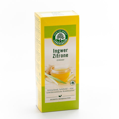 LEBENSBAUM  Ingwer-Zitrone Bio-Grüntee (20x2g)