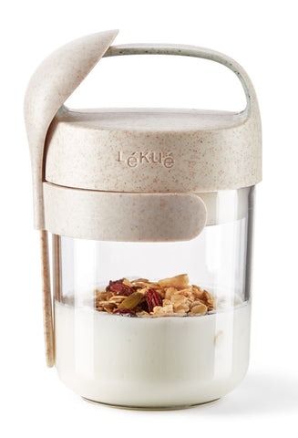Image of LÉKUÉ Lunch-Jar To Go Organic (400ml/600ml)
