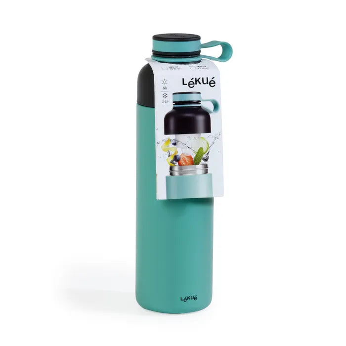LÉKUÉ Insulated Bottle To Go (6dl) / MINT