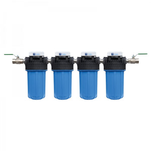 PEKA®10 Hauswasser-Filtersystem (4er) / mit Kalkschutz