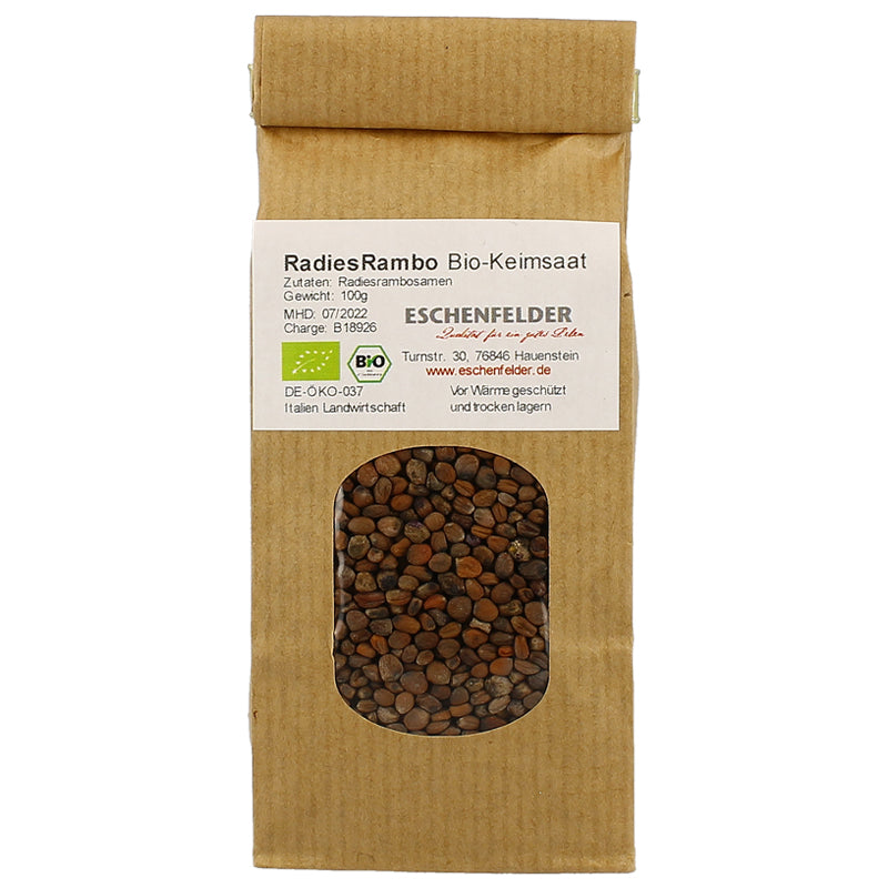 ESCHENFELDER Bio-Keimsaat RADIES RAMBO (125g)