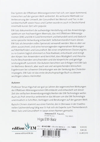 Image of EM Salz - das Buch von T. Higa