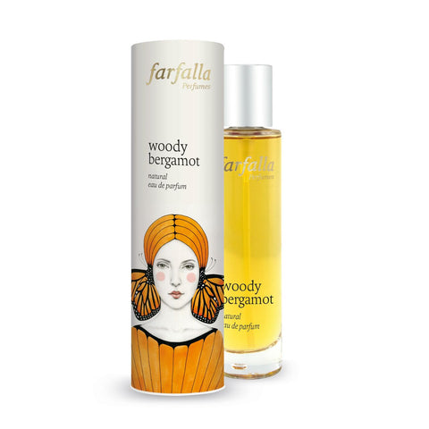 FARFALLA® Natural Eau de Parfum "Woody Bergamot" (50ml)