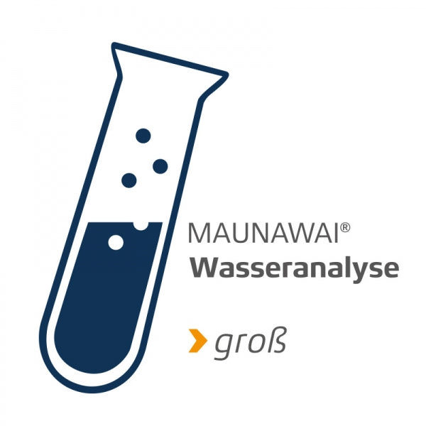 MANSEE Radionische Wasseranalyse - KIT (2) / Leitungswassertest GROSS