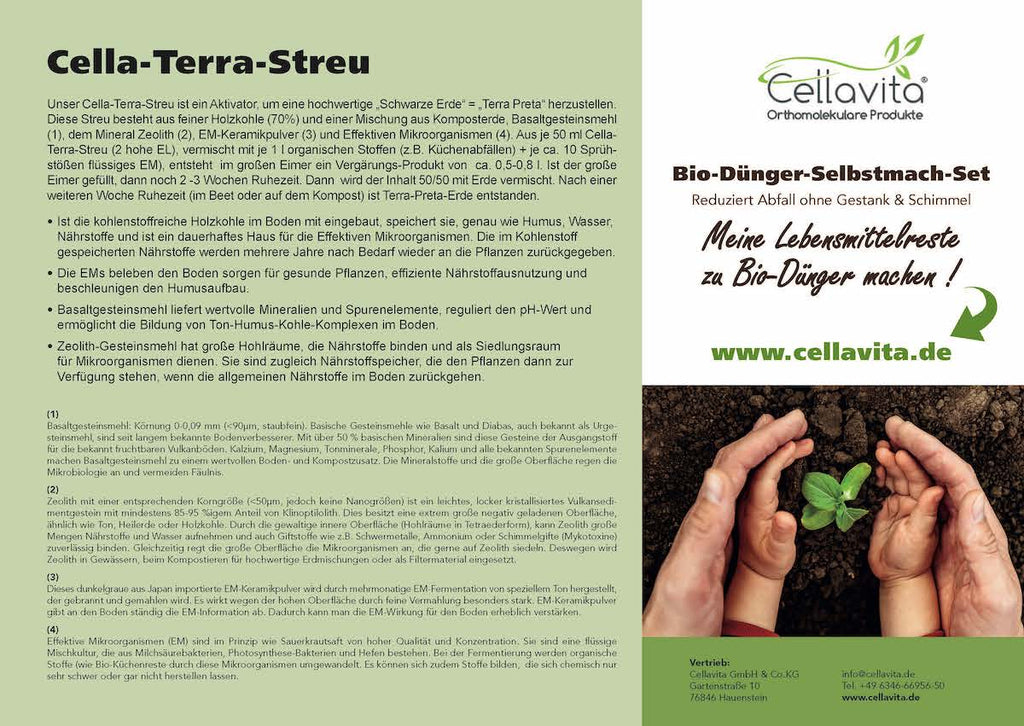CELLAVITA Bio-Kompost Starter-Set - SALE 20%