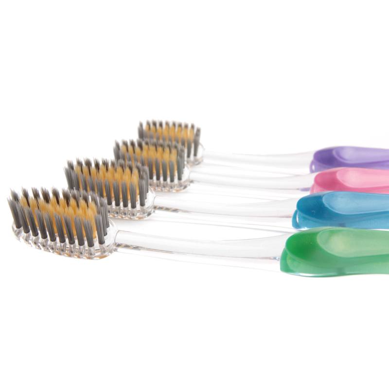 Original Schungit / Zahnbürste Edelschungit-Gold (4er Set)