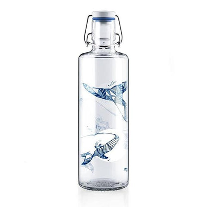 SOULBOTTLES Glasflasche (1L) SOULDIVER