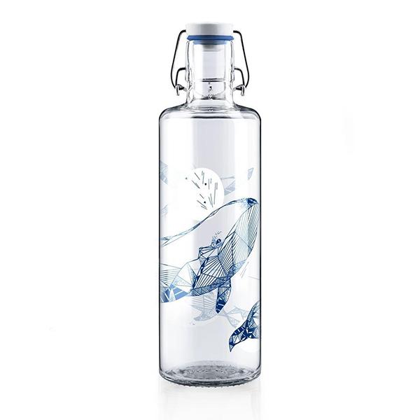 SOULBOTTLES Glasflasche (1L) SOULDIVER