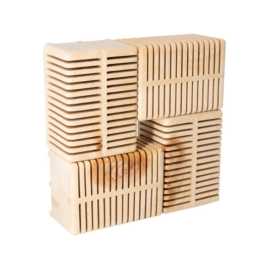 ZIRBENLÜFTER® Ersatz-Lamellenblöcke 4er (CUBE)